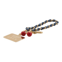 将图像加载到图库查看器中，LOUIS VUITTON LVxTM FawnBag Charm Blue/RedM02623 Monogram Denim Metal
