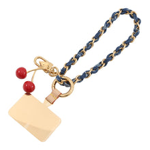 将图像加载到图库查看器中，LOUIS VUITTON LVxTM FawnBag Charm Blue/RedM02623 Monogram Denim Metal
