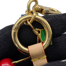 将图像加载到图库查看器中，LOUIS VUITTON LVxTM FawnBag Charm Blue/RedM02623 Monogram Denim Metal
