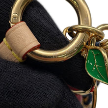 将图像加载到图库查看器中，LOUIS VUITTON LVxTM FawnBag Charm Blue/RedM02623 Monogram Denim Metal
