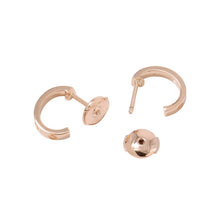 将图像加载到图库查看器中，CARTIER Love Hoop Earrings Size SmallB8029000 18K Pink Gold
