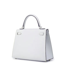 Load image into Gallery viewer, HERMES Kelly Sellier Gri Platinum Epsom Size 25
