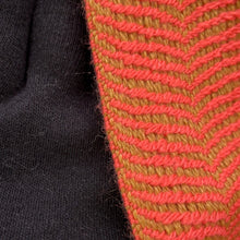 将图像加载到图库查看器中，HERMES Wave Double Face Scarf Pink/Gold Cashmere100%
