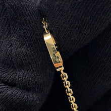 将图像加载到图库查看器中，Dior Petit CD Double NecklaceN1155PMTCY_D301 Gold Plated Rhinestone
