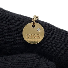将图像加载到图库查看器中，Dior Petit CD Double NecklaceN1155PMTCY_D301 Gold Plated Rhinestone
