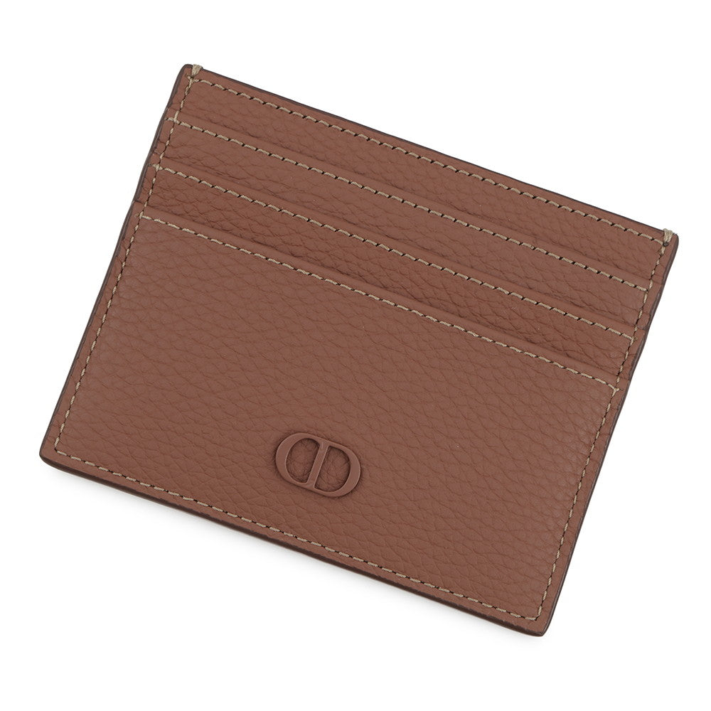 Dior CDIcon Card Case Brown2ESCH135CDI Calf Leather