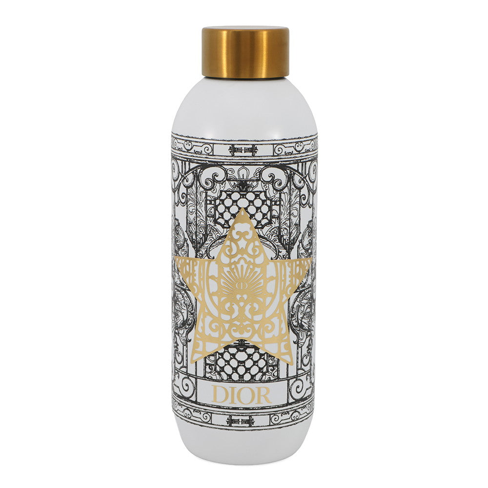Dior water bottle White/Gold Stainless steel