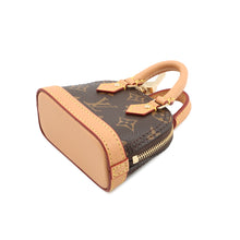 将图像加载到图库查看器中，LOUIS VUITTON Bag Charm Micro Alma BrownM00995 Monogram
