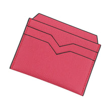 Load image into Gallery viewer, Valextra Credit Card Holder 6 Cards PinkV8L77 Leather

