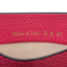 Load image into Gallery viewer, Valextra Credit Card Holder 6 Cards PinkV8L77 Leather
