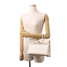 将图像加载到图库查看器中，HERMES Birkin Craie Togo Leather Size 25
