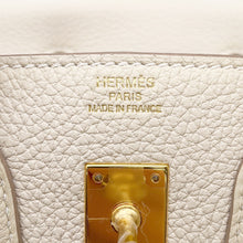 将图像加载到图库查看器中，HERMES Birkin Craie Togo Leather Size 25
