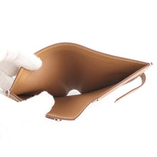 将图像加载到图库查看器中，HERMES HPassant Compact Gold Epsom
