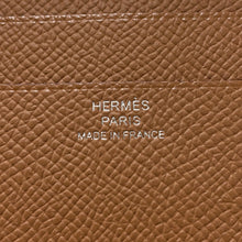 将图像加载到图库查看器中，HERMES HPassant Compact Gold Epsom
