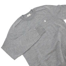 将图像加载到图库查看器中，CELINE Triomphe crew neck sweater Size XS Medium Gray2AH80322U.09GM Wool 100%
