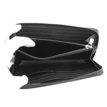 将图像加载到图库查看器中，LOUIS VUITTON Zippy Wallet - Horizontal NoirM11611 Monogram Eclipse
