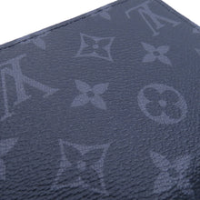 将图像加载到图库查看器中，LOUIS VUITTON Zippy Wallet - Horizontal NoirM11611 Monogram Eclipse
