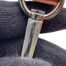 将图像加载到图库查看器中，HERMES Neo Evelyne Feu/Jaune d'or Toile Officier Swift Leather Size 16/TPM
