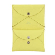 Load image into Gallery viewer, HERMES Calvi Duo Limoncello Chevre Myzore Goatskin
