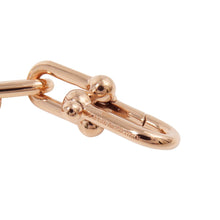 将图像加载到图库查看器中，TIFFANY&amp;Co. Hardware Medium Link Bracelet Size Double Extra Large 18K Pink Gold
