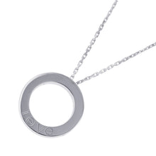 Load image into Gallery viewer, CARTIER Love Necklace PavéB7058000 18K White Gold
