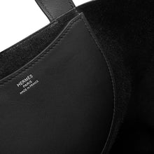 将图像加载到图库查看器中，HERMES In the loop Black Taurillon Clemence Swift Leather Size 23
