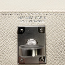 将图像加载到图库查看器中，HERMES Mini Kelly2 Tricolor Nata/Chai/Gris Asphalt Epsom
