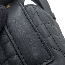 将图像加载到图库查看器中，Dior TouJules Macrocannage Handbag BlackM2822OSNW_M900 Calf Leather Size Small
