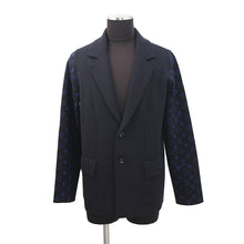 Load image into Gallery viewer, LOUIS VUITTON Monogram Jacket Size S Navy1ABJ5Y Wool100%
