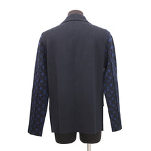 将图像加载到图库查看器中，LOUIS VUITTON Monogram Jacket Size S Navy1ABJ5Y Wool 100%
