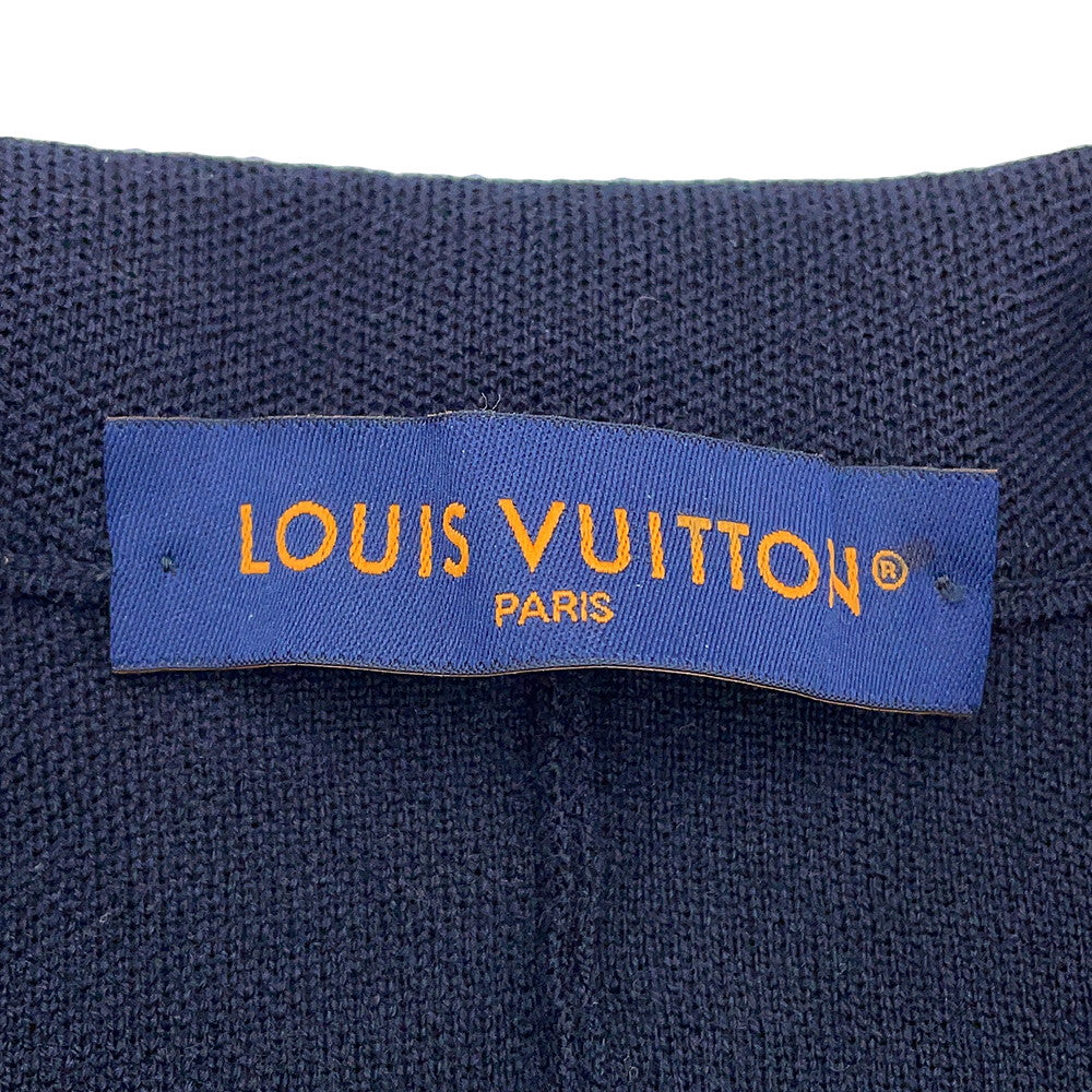 LOUIS VUITTON Monogram Jacket Size S Navy1ABJ5Y Wool100%– GALLERY