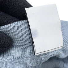 Load image into Gallery viewer, Berluti Diagonal Scritto Sweater Size L TitaniumBlueR27KRL228 Silk55% Cotton45%
