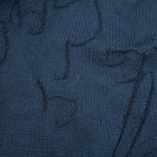 将图像加载到图库查看器中，Berluti Scritto Jacquard Cardigan Size M Cold Night BlueR27KCL81 Silk55% Cotton45%
