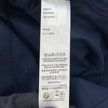Load image into Gallery viewer, Berluti Pique Shirt Scritto Pocket Size M Cold Night BlueR26JSL16 Cotton100%
