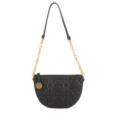 Load image into Gallery viewer, Dior Dior Star Macrocannage One Shoulder Bag BlackS3206UDBB Lambskin Faux Pearl
