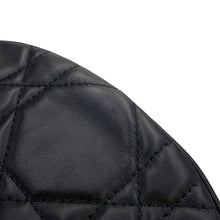 将图像加载到图库查看器中，Dior Dior Star Macrocannage One Shoulder Bag BlackS3206UDBB Lambskin Faux Pearl
