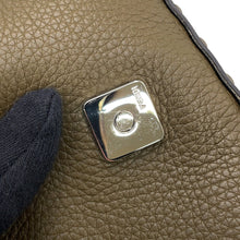 Load image into Gallery viewer, FENDI Selleria Baguette 2-Way Chain Shoulder Bag Khaki8BS017 Leather Size Mini
