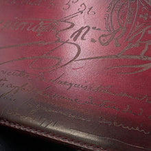 Load image into Gallery viewer, Berluti Calligraphy to Jules Red scritto leather Size XS
