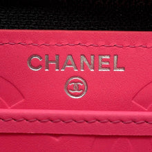 将图像加载到图库查看器中，CHANEL Cambon Line Zip Around Long Wallet BlackA50078 Lambskin/Patent Leather

