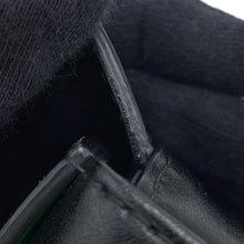 Load image into Gallery viewer, Bottega Veneta Cassette Maxi INTRECCIATO Shoulder Bag Black/Parakeet737950 Calf Leather
