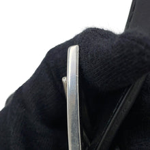 Load image into Gallery viewer, Bottega Veneta Cassette Maxi INTRECCIATO Shoulder Bag Black/Parakeet737950 Calf Leather
