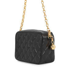 将图像加载到图库查看器中，CHANEL Matelasse ChainShoulder BlackA02007 Caviar Leather

