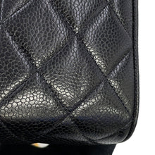将图像加载到图库查看器中，CHANEL Matelasse ChainShoulder BlackA02007 Caviar Leather
