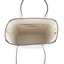 将图像加载到图库查看器中，JIMMY CHOO BRIA TOTE Star Studded 2-Way Handbag White Leather
