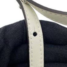 将图像加载到图库查看器中，JIMMY CHOO BRIA TOTE Star Studded 2-Way Handbag White Leather
