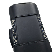 Load image into Gallery viewer, LOEWE Anagram Amazona Square Black/NavyA039N21X03 Leather Canvas Size 16
