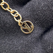 将图像加载到图库查看器中，LOUIS VUITTON Bracelet Petit LouieM00374 Gold Plated Rhinestone
