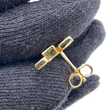 将图像加载到图库查看器中，LOUIS VUITTON Earrings・LV Iconic Enamel Rose BallerineM01721 Gold Plated Enamel
