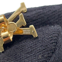 将图像加载到图库查看器中，LOUIS VUITTON Earrings・LV Iconic Enamel Rose BallerineM01721 Gold Plated Enamel
