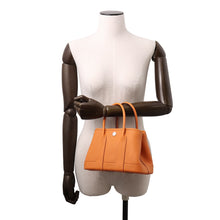 将图像加载到图库查看器中，HERMES Neo Garden Orange Negonda Leather Size 23
